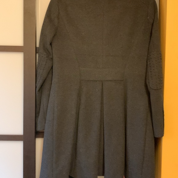 Pink Tartan black pea coat - Picture 6 of 7